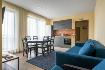 Улучшенные апартаменты с 1 спальней и видом на горы